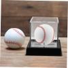 1 Set Box Baseball Storage Box Keepsake Display Boxes Small Display Case Baseball Case Accessory Display Case Transparent Holder view 4
