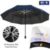UPF 50+ Beach Umbrella with Adjustable Universal Clamp view 4