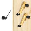 90 Degree Handgun Hanger, Pistol Accessories Concealed Storage Display Rack Solid Steel Gun Holder Universal Handgun Organizer for Safe Cabinetm, Works for Handguns .22 Cal and Larger (1 Pack) view 1