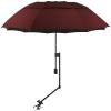 XLINGZA UPF 50+ Beach Umbrella with Adjustable Universal Clamp view 1