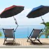 XLINGZA UPF 50+ Beach Umbrella with Adjustable Universal Clamp view 2