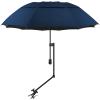 UPF 50+ Beach Umbrella with Adjustable Universal Clamp view 1