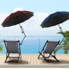 XLINGZA UPF 50+ Beach Umbrella with Adjustable Universal Clamp view 2