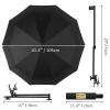 XLINGZA UPF 50+ Beach Umbrella with Adjustable Universal Clamp view 3