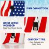 Bodyboard for Beach 42 Inch Premium Body Board Super Lightweight Surf Boards with EPS Core Wrist Leash HDPE Slick Bottom Perfect Surfing for Teens Adults Kids Beginners and Any Surf Rider Level view 3