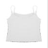 Fldy Kids Girls Adjustable Spaghetti Shoulder Straps Sparkly Sequined Tank Top for Dancing Stage Performance White 14 Years view 4
