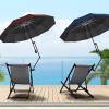 XLINGZA UPF 50+ Beach Umbrella with Adjustable Universal Clamp view 2