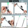 6 Pcs Extendable Fishing Rod Holder for Ground Fishing Pole Holders Surf Catfish Rod Holder for Bank Ground Sand(Hole Style,0.47 x 23.62 Inches) view 4