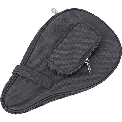 BESPORTBLE Tennis Racket Storage Table Tennis Bat Bag Gourd Shape Paddle Case Zipper Compartment