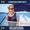 WOW Sports Life Jacket, US Coast Guard Approved Life Vest For Fishing, Kyaking, & Boating PFD, Red - 2XL/3XL view 4