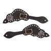 Pilipane Leather Spur Straps, 1Pair Spur Straps westerns Men Adjust Boot Straps for Boots westerns Women Men Horse Riding, bul Riding Spurs Straps Spurs for Boots Men English Spurs view 1