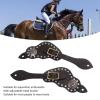 Pilipane Leather Spur Straps, 1Pair Spur Straps westerns Men Adjust Boot Straps for Boots westerns Women Men Horse Riding, bul Riding Spurs Straps Spurs for Boots Men English Spurs view 2