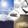 Sunshade Boat Cover,420d Waterproof Center Console Boat Cover Dust and Tear Resistance Runabout Boat Cover,Suitable for All-Weather Outdoor Protection,Grey,17~19ft view 4