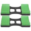 Pilipane Home Avoid Rolling Dumbbell Rack, 1 Pair Dumbbell Frame Stand, Fitness Dumbbell Storage Racks with Floor Conservation Holder for Home Gym, 100KG Bearing L view 4