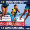 Wow Sports Yellow Child Size Life Jacket, US Coast Guard Approved Life Vest for Fishing, Kyaking, & Boating PFD view 2