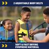 Wow Sports Yellow Child Size Life Jacket, US Coast Guard Approved Life Vest for Fishing, Kyaking, & Boating PFD view 3