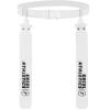 Excel Athletics Flag Football Set, Adjustable Flag Football Belts for Youth, Kids & Adults with 1 Belt & 2 Flags (White) view 1