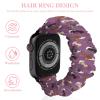Australian Shepherd Elastic Solo Loop Bands Cute Printed Watch Strap Watchband Compatible for Apple Watch 42mm/44mm view 3