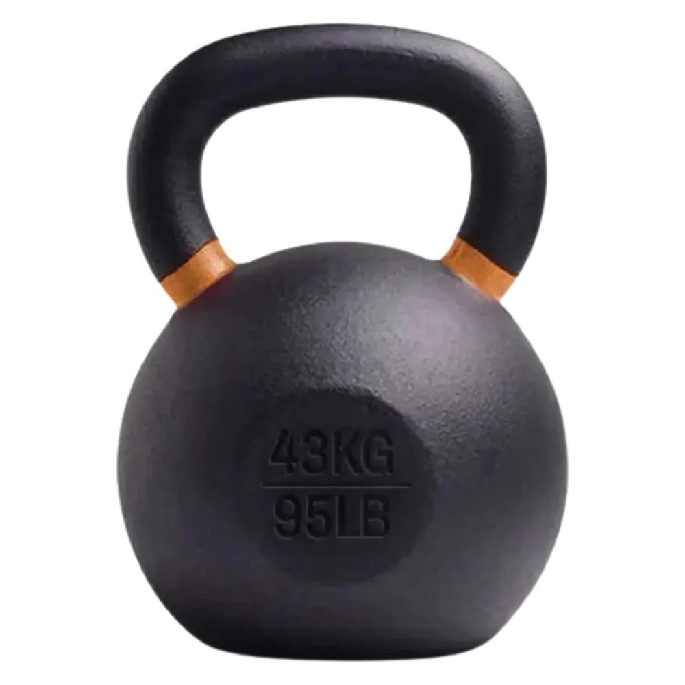 French Fitness Cast Iron Kettlebell 95 lbs (New)