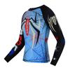 Roar BJJ Kid's MMA Rash Guard Training No-Gi and Gi Jiu Jitsu Rashguard MMA Grappling Compression Shirts Wrestling (US, Alpha, X-Large, Regular, Spider) view 3