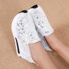 ZBYY High Heel Wedge Sneakers for Women Sequin Breathable Walking Canvas Shoes Slip On Fall Walking Driving Play Sneakers Work Shoes view 2