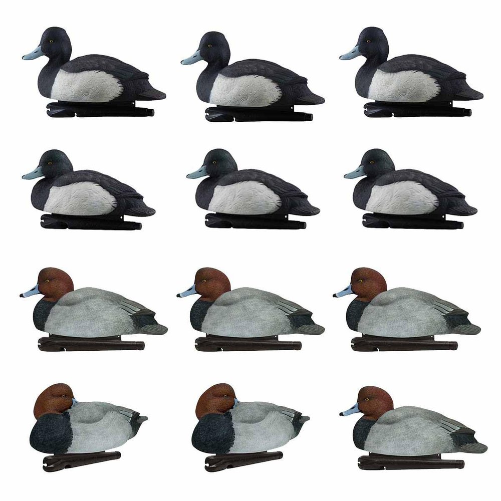 Avian-X Topflight Diver Duck Decoys, 12 Pack