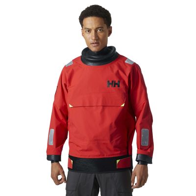 Helly-Hansen Men's gir Race Light Smock 2.0, 222 Alert Red, Small
