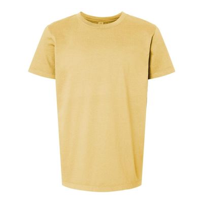 SoftShirts - Youth Organic T-Shirt - 402 - S - Wheat