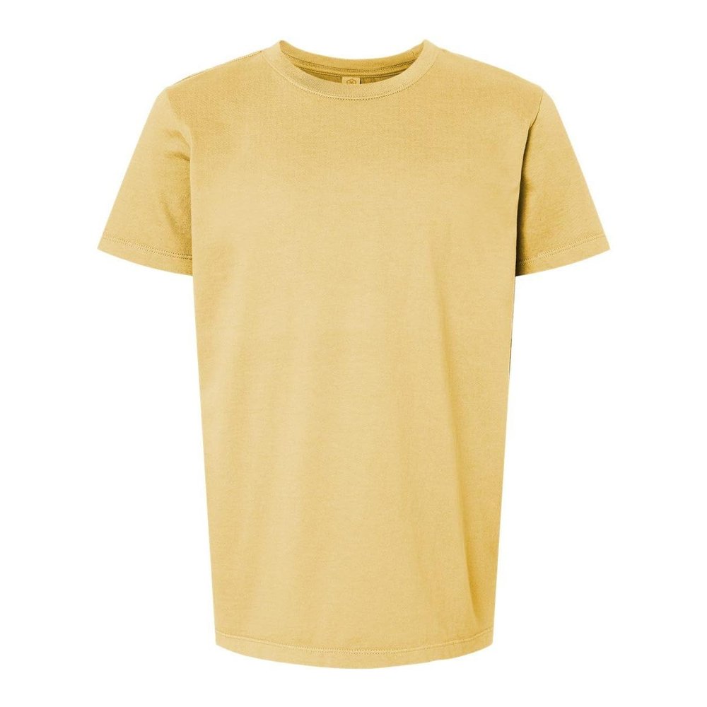 SoftShirts - Youth Organic T-Shirt - 402 - S - Wheat