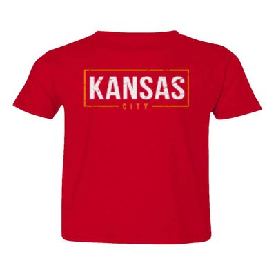 Kansas City Game Day Playoff Final Toddler T-Shirt (Red, 3T)