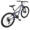 Mongoose Status Mountain Bike, 26 Inch Bike for Men and Women, 21 Speed, Aluminum Suspension Frame, Steel Rear Triangle, Suspension Fork, Knobby Mountain Tires, Mechanical Disc Brakes, Adult Bicycle view 2