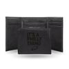 Rico Industries NFL Football Philadelphia Eagles It's A Philly Thing Slogan Black Laser Engraved Tri-Fold Wallet - Men's Accessory view 1