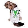 St. Patrick's Tuxedo Dog Shirt, Tuxedo Dog Shirt, Personalized Tuxedo Shirt for Dogs,St. Patrick's Shirt for Dogs, Clothes for Pets (4XL 50-70 lbs, White Shirt) view 1