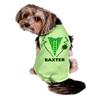 St. Patrick's Tuxedo Dog Shirt, Tuxedo Dog Shirt, Personalized Tuxedo Shirt for Dogs,St. Patrick's Shirt for Dogs, Clothes for Pets (4XL 50-70 lbs, White Shirt) view 3
