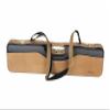 Negrini 16405 Ultra-Compact Over-Under and Side-by-Side Shotgun Hard Case  Lightweight Upland Hunting Gun Case with Locks, Black/Nespola Leather/Black