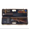 Negrini 16405 Ultra-Compact Over-Under and Side-by-Side Shotgun Hard Case  Lightweight Upland Hunting Gun Case with Locks, Black/Nespola Leather/Black view 4
