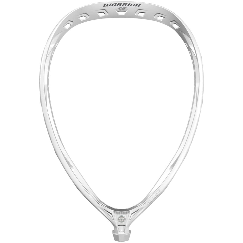 Warrior Nemesis QS Goalie Lacrosse Head, Unstrung, White