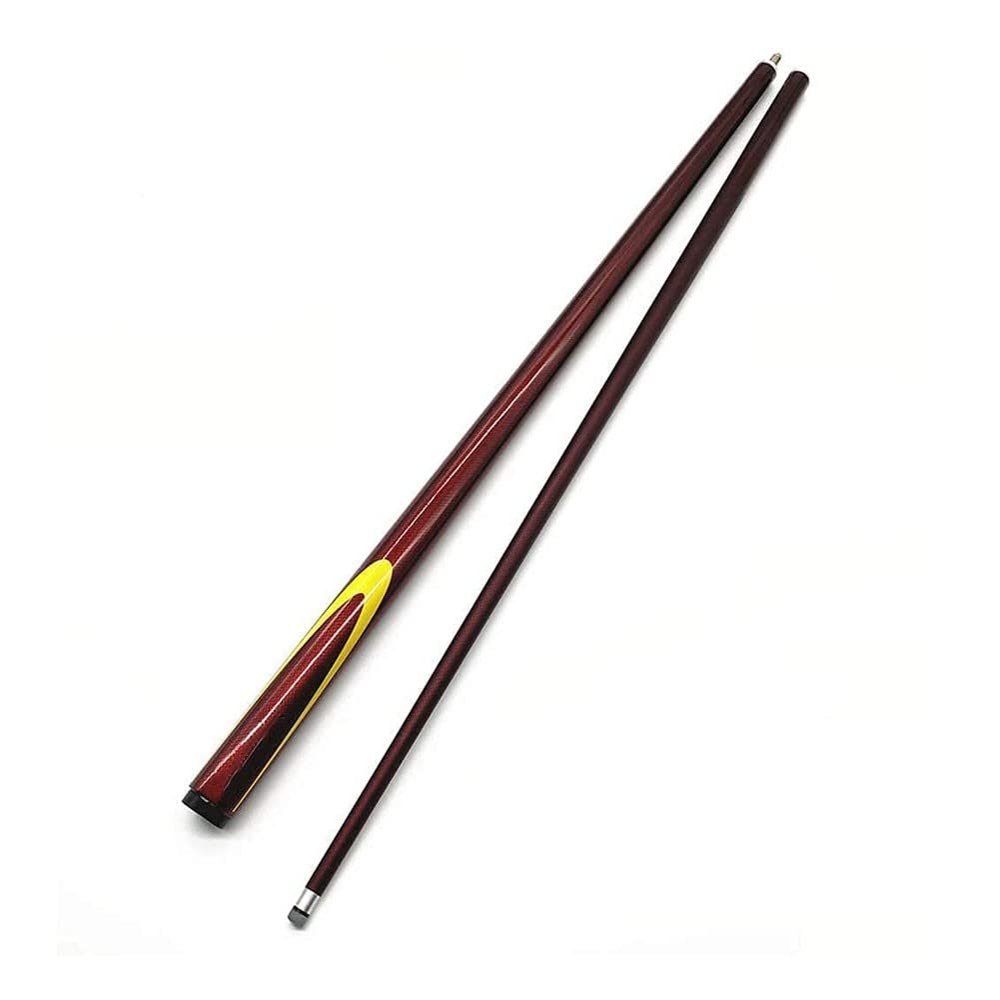 Pool Cue Billiard Cue Carbon Fiber Pool Cue Stick 1/2 Billiard Cue (9.5Mm Carbon Fiber Shaft), for Beginners/Amateur Players WEWYQSJXBXF-3211(Color:9.5mm Wine Red)