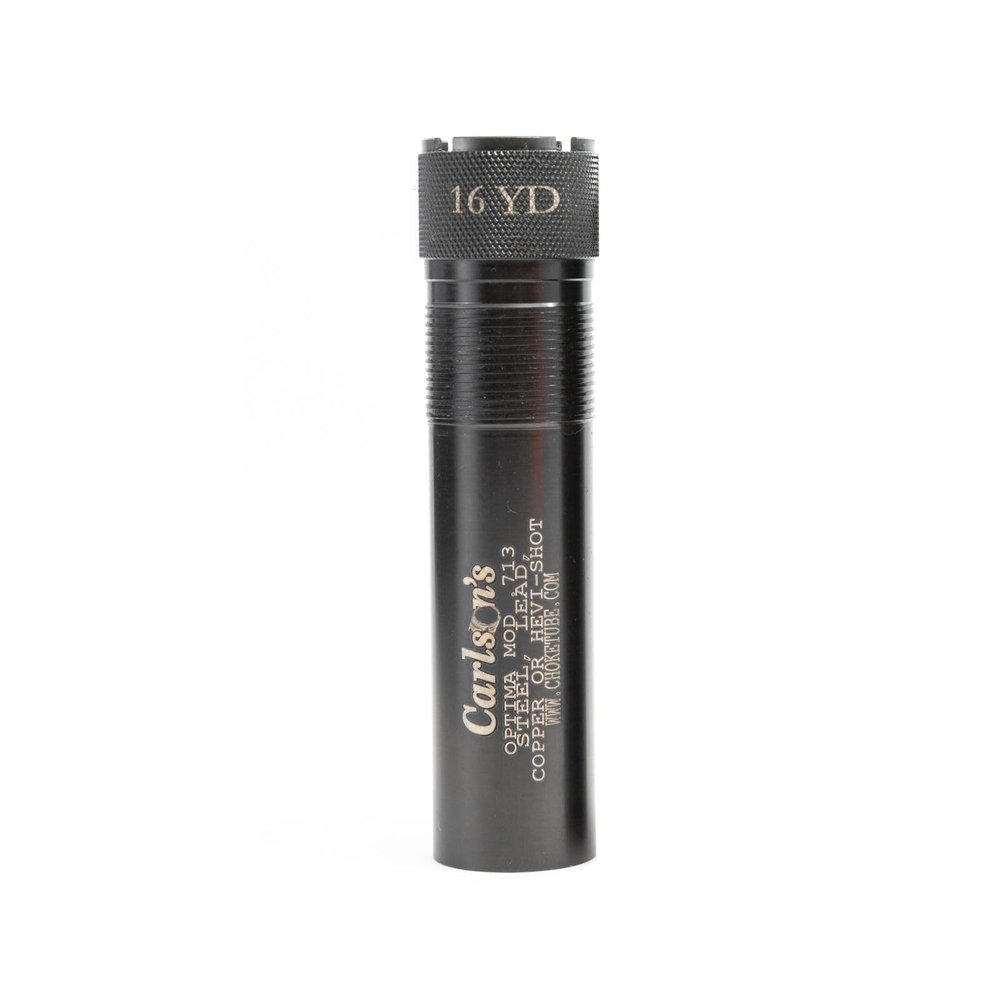Carlson's 12 Gauge Choke Tube for Beretta Optima HP - Modified .713" Trap Choke - Blued Steel - Extended Design - USA Made