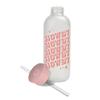 Studio Oh! New Glass Water Bottle with Straw 25oz, Reusable Cute Glass Bottle Eco Friendly, Shatter-Resistant, Aesthetic Waterbottle with Silicone Coating, Howdy Partner Design view 4
