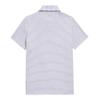 vineyard vines Boys' Bradley Stripe Sankaty Polo, Stripe White/Tejeda, Medium view 2