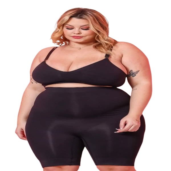 Wild Concept Brazilian High Waisted Body Shaper Shorts Shapewear for Women, Post Surgical Fabric, Tummy Control Thigh Slimming Technology (Black, S)