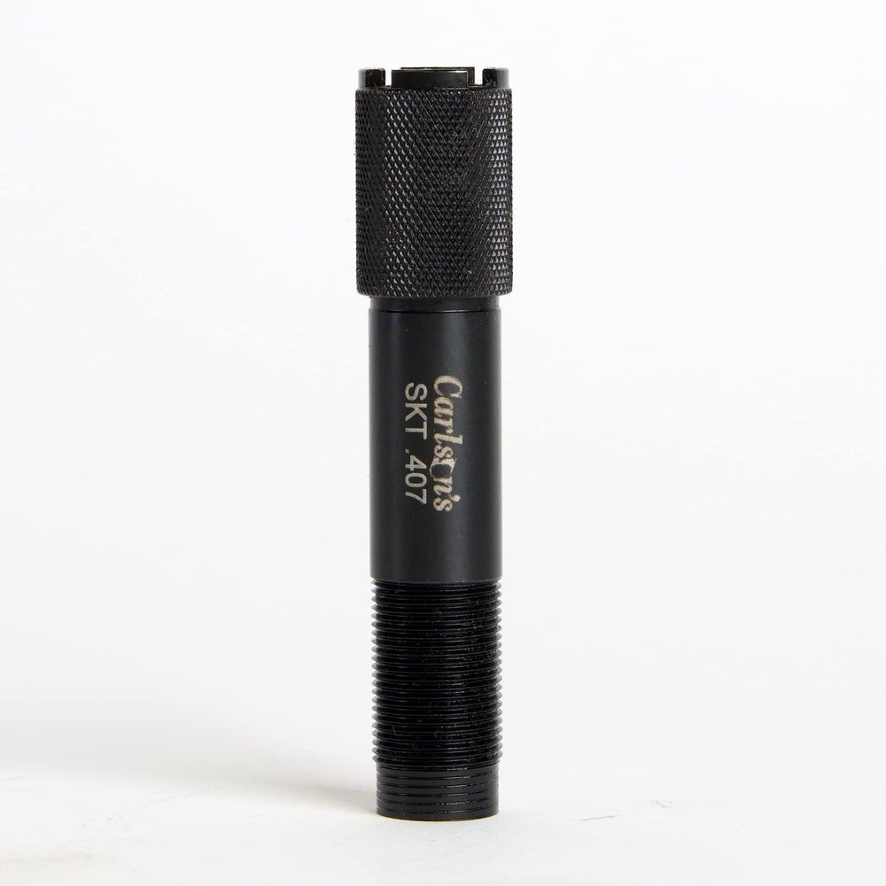 Carlson's Choke Tubes 410 Gauge for Long Invector [ Skeet | 0.407 Diameter ] Blued Steel | Blued Sporting Clays Choke Tube | Made in USA