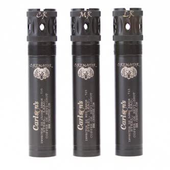 Carlson's Choke Tubes 12 Gauge for Browning Invector DS [ 3 Pack | Close, Mid & Long Range ] Blued Steel | Cremator Ported Waterfowl Choke Tube | Made in USA