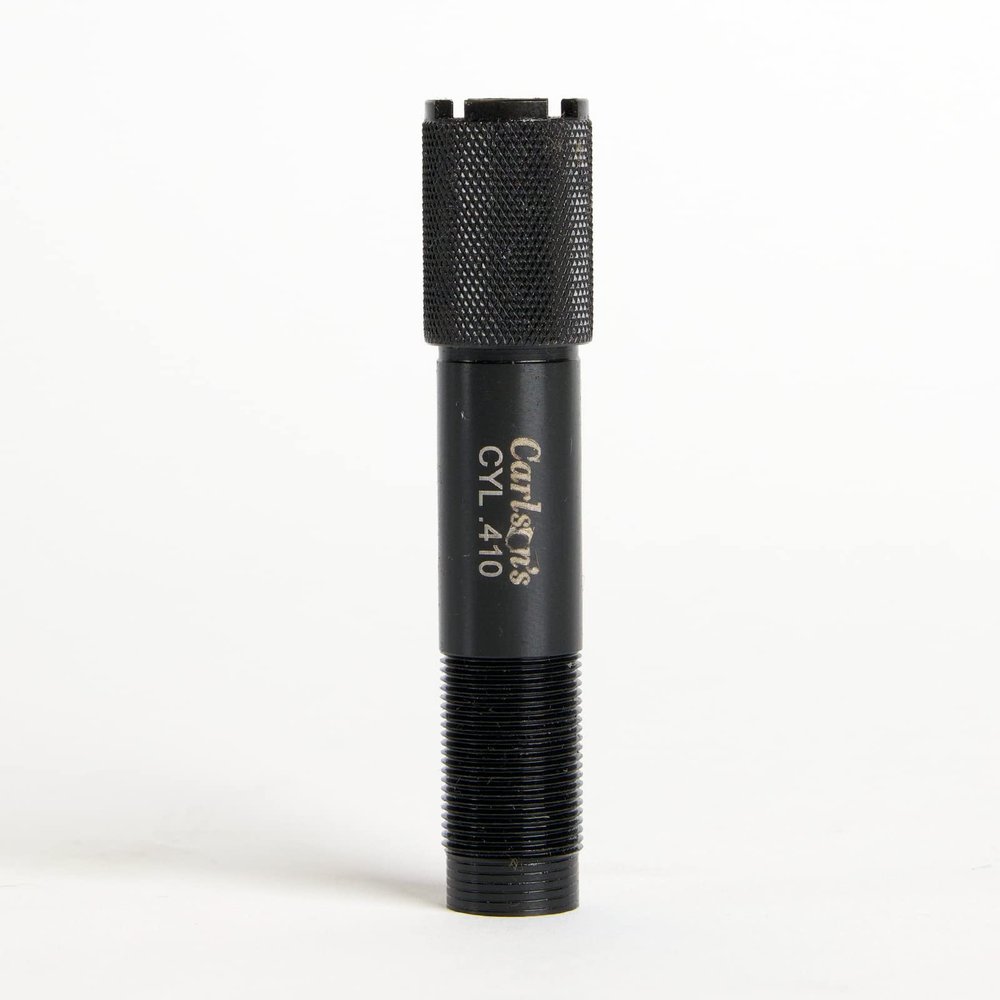 Carlson's Choke Tubes 410 Gauge for Long Invector [ Cylinder | 0.410 Diameter ] Blued Steel | Blued Sporting Clays Choke Tube | Made in USA