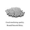 Acoeitl 6mm Bearing Balls 304 Stainless Steel Round Smooth Shiny Precision Balls Mountain Bikes Wheels Roll Smoothly for Repair Front Hub Rear Hub Pedals Replace Axles Drawer Slides 50Pcs view 4