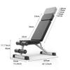 NJCORE Adjustable Weight Bench, Foldable Workout Benches Multi-Purpose Dumbbell Bench Sit Up Bench for Home Gym view 2