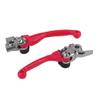 Polisport Pivot Unbreakable Levers Kit  Fits: Honda CRF 450R (20212025) Motocross (MX/Enduro) Brake/Clutch Levers, Durable Composite, OEM Shape, Easy Install, Red view 1