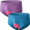 FEIXIANG Women's Cycling Underwear 4D Padded Bike Shorts Bike Bicycle Shorts Briefs MTB Mountain Undershorts Blue+Purple XX-Large view 1
