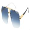 Carrera Men's 1054/S Sunglasses, Gold/Dark Blue Shaded, 63/12/145 view 1